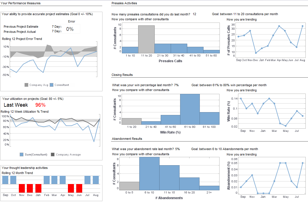 Consultant's Monitoring Dashboard Example