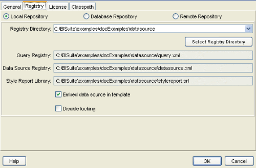 Report Designer Configuration