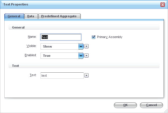 dashboard software text