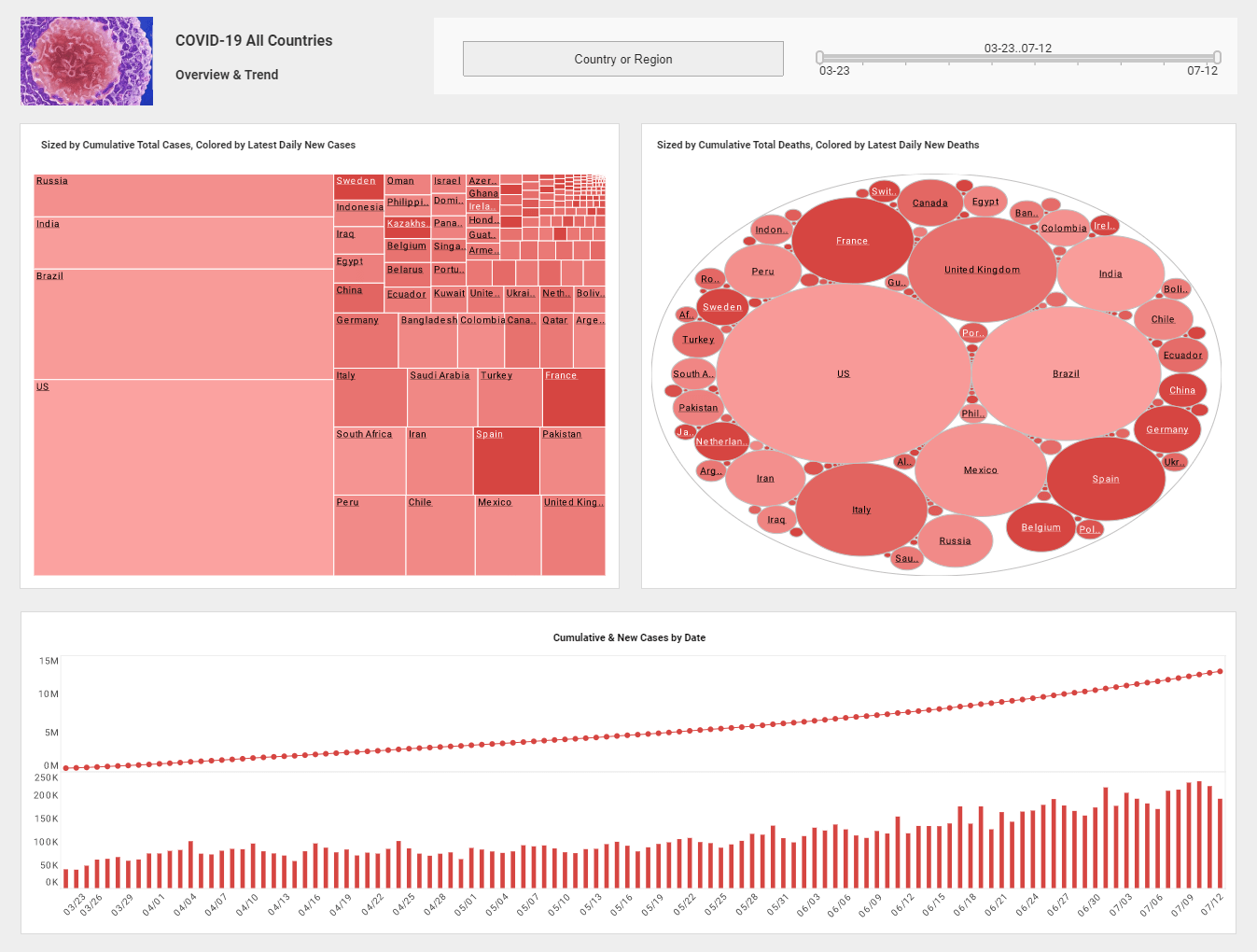 internet reporting application output