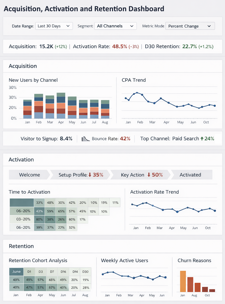 accounting analyst dashboard example