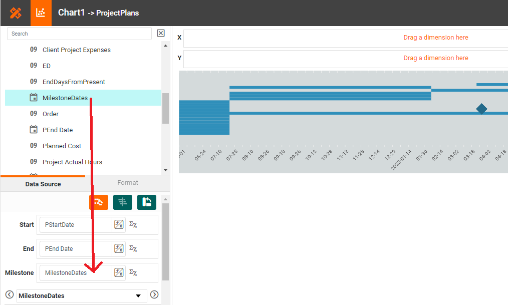 making a Gantt chart step 5