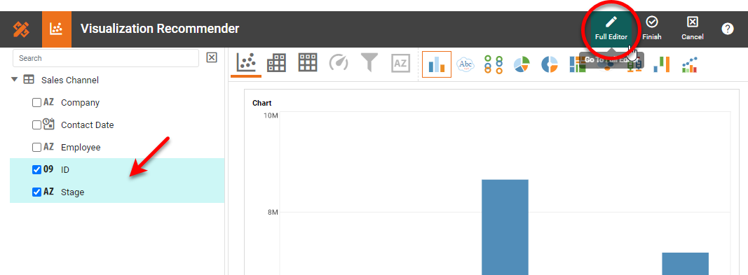 chart type recommender