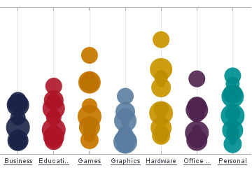 Big Data 3d bubbles art