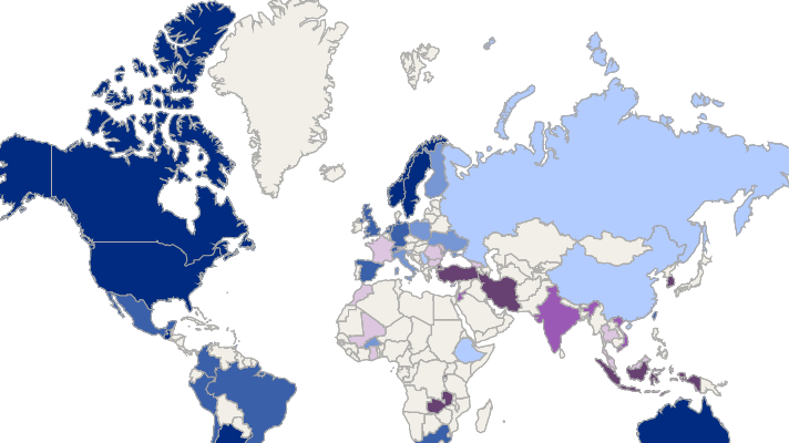 map chart