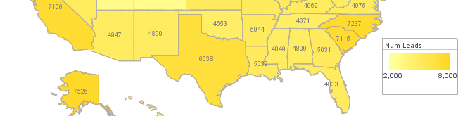 Chart Art US Map