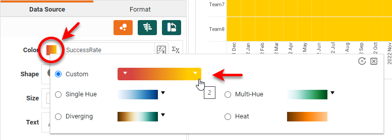 choose color spectrum