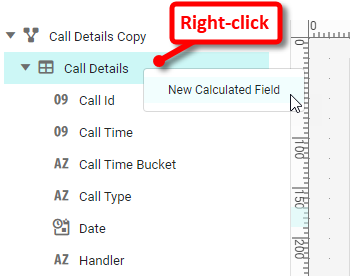 create a calculated field