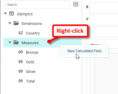 create duplicate measure