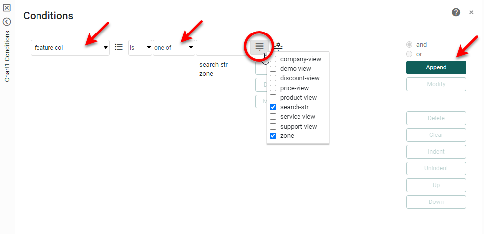 create visitor analysis step 8