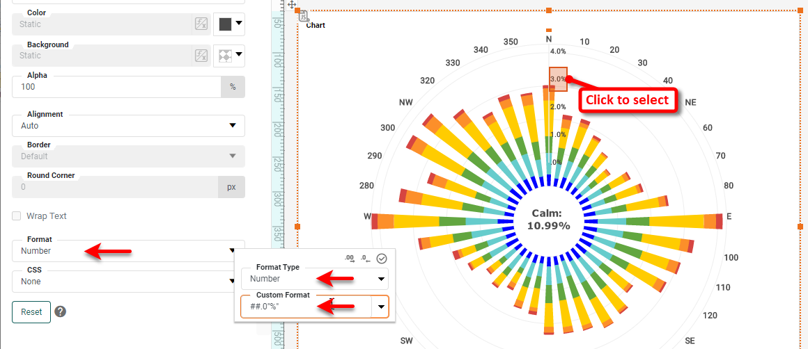 create wind rose chart step 10