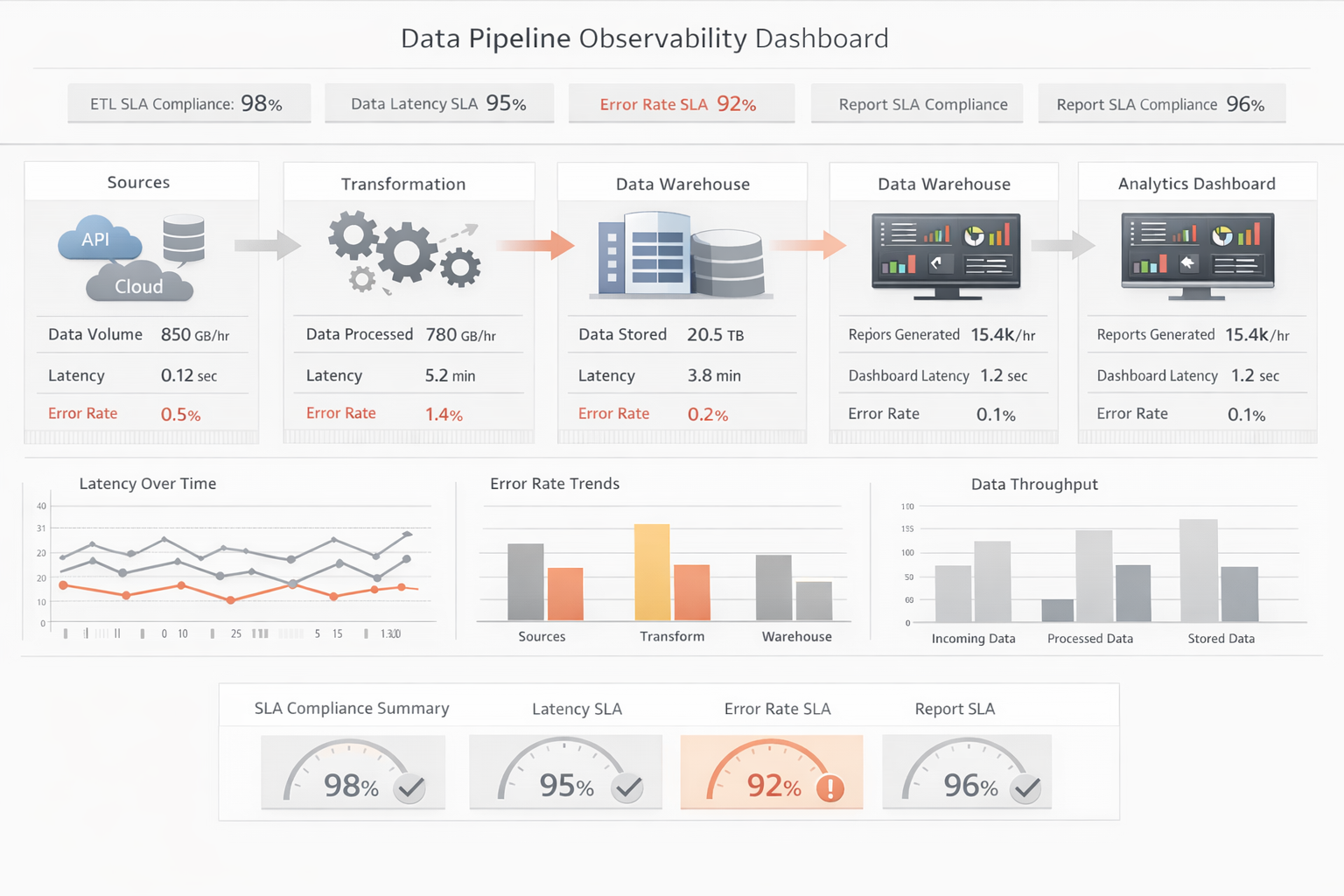 Data Pipeline Observability Dashboard