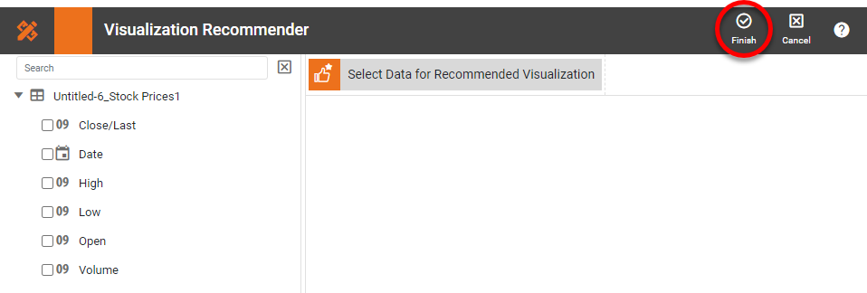exit visualization recommender