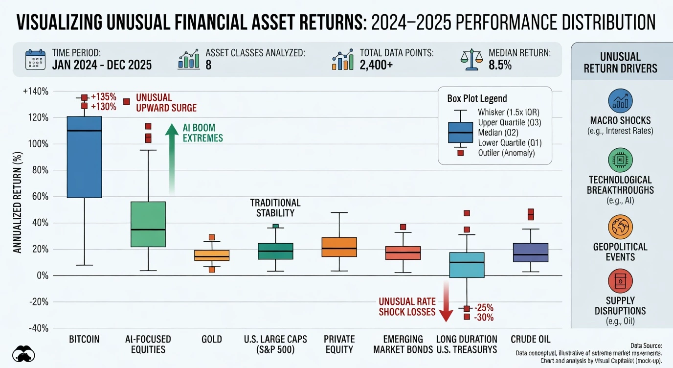 Financial Returns Box Plot