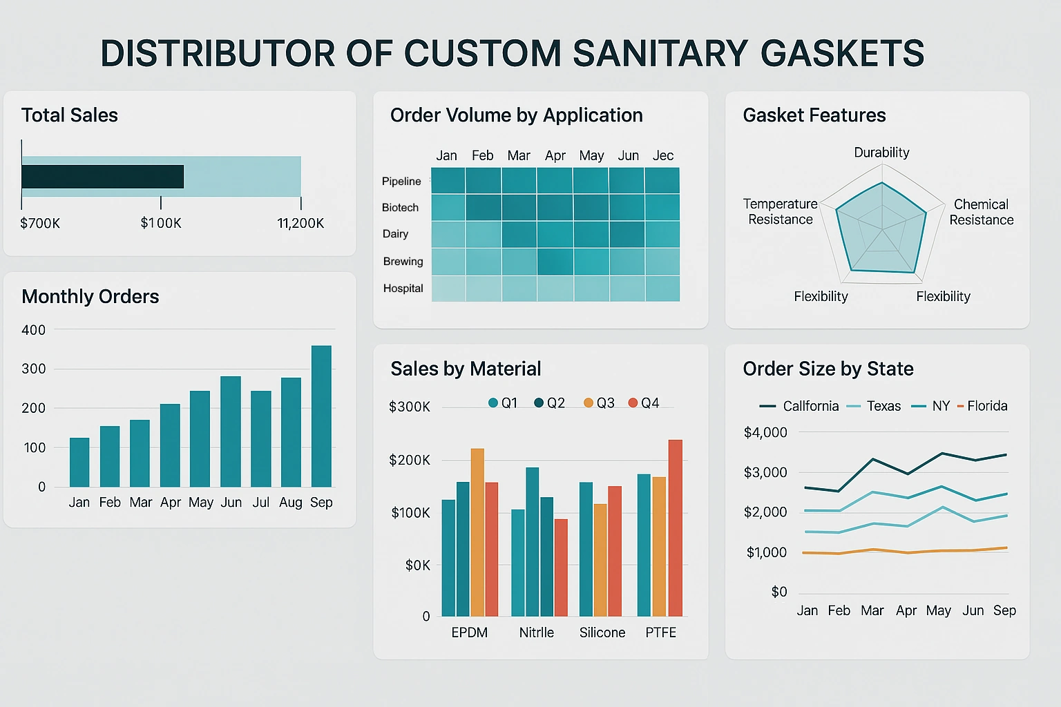 distribution channel dashboard example