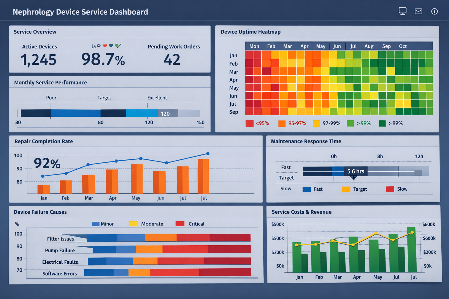 Nephrology Service Dashboard