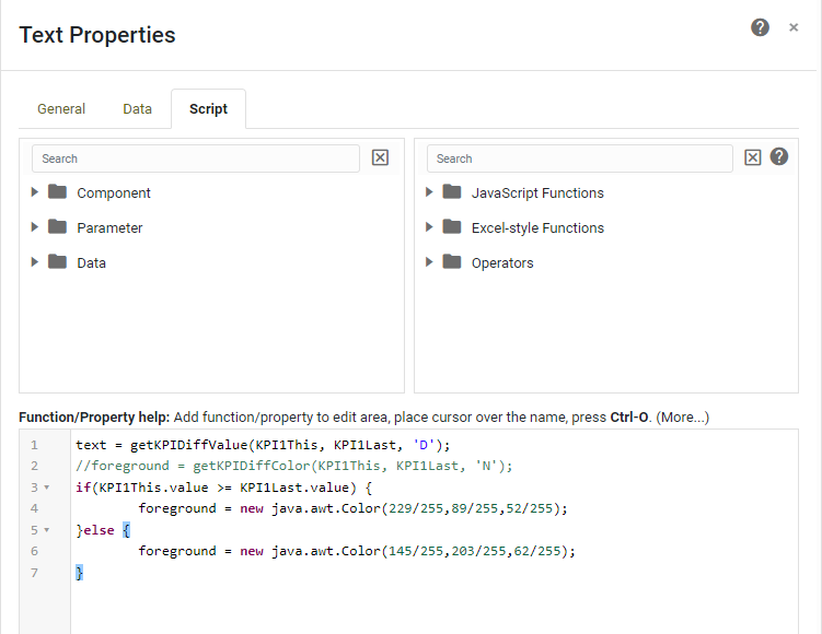 parameter script step 8