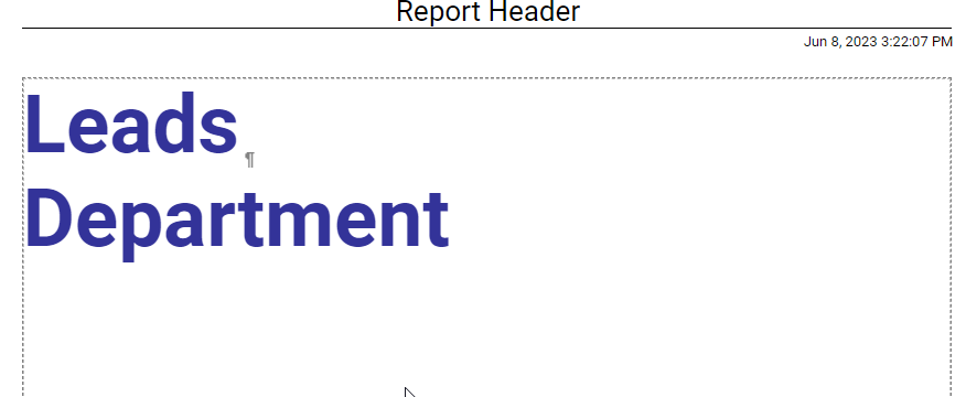 report chart step 21