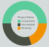 status pie chart