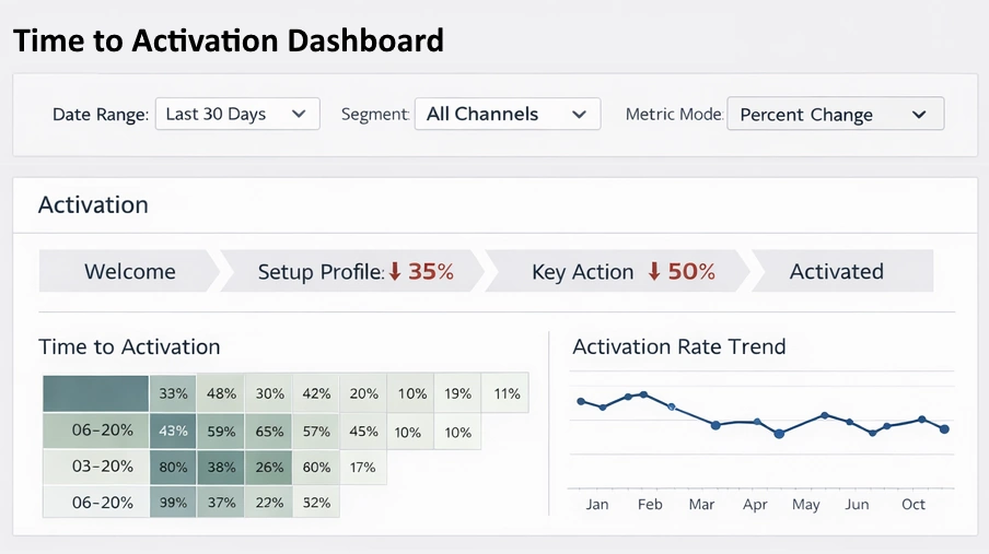 Time to Activation Dashboard